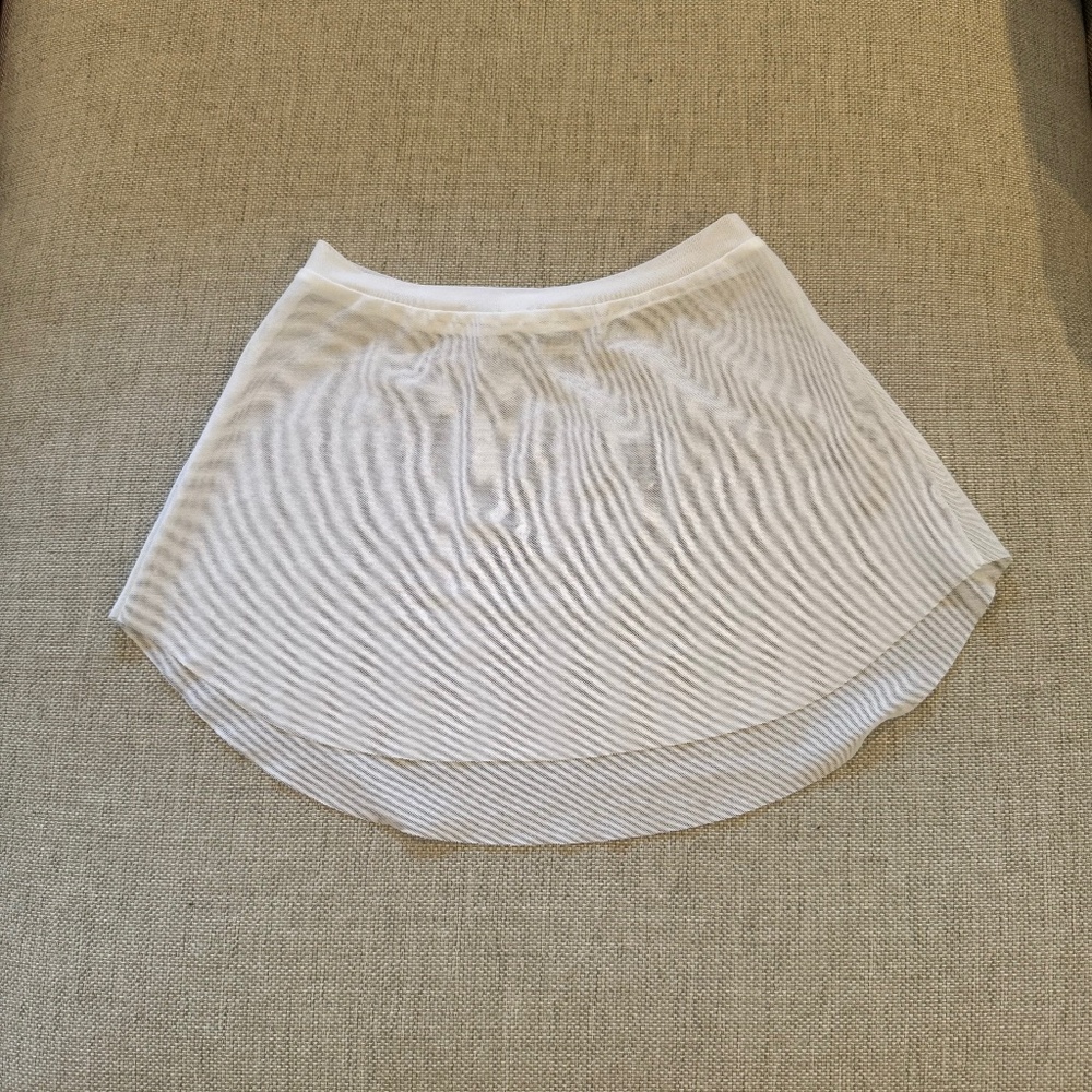 Eleve Tulip Skirt White Mesh CM